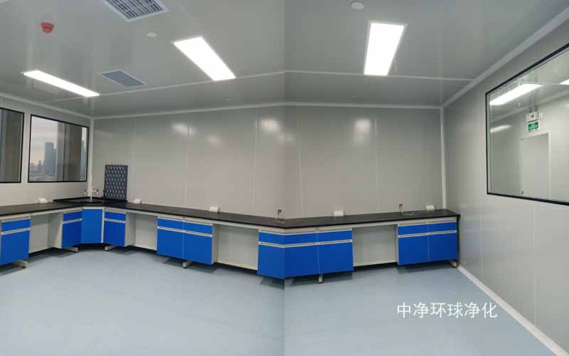 潔凈室通風機、減振器安裝